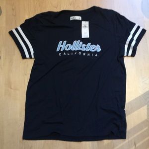 Navy Blue Hollister Shirt
